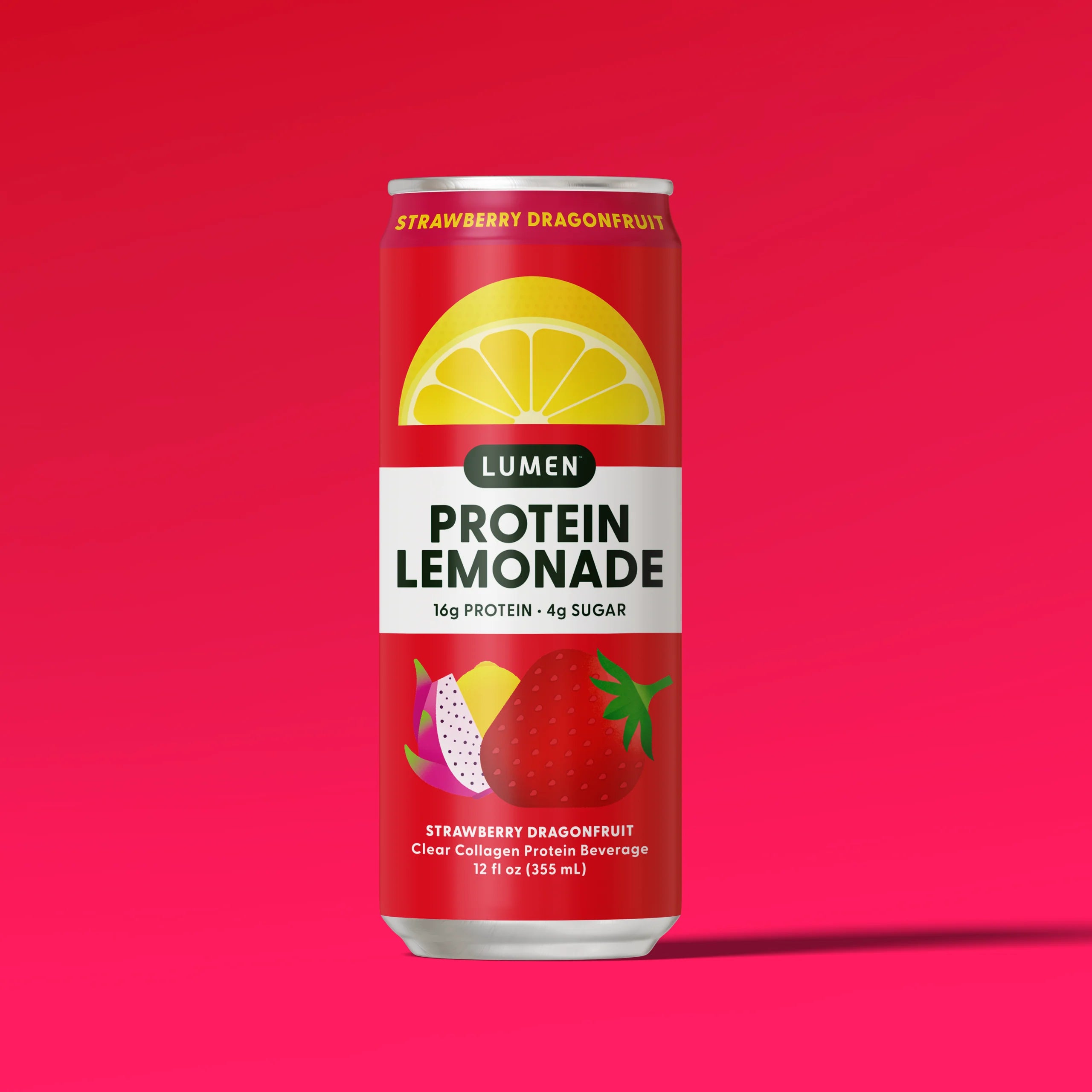Strawberry Dragon Fruit Protein Lemonade – Lumen
