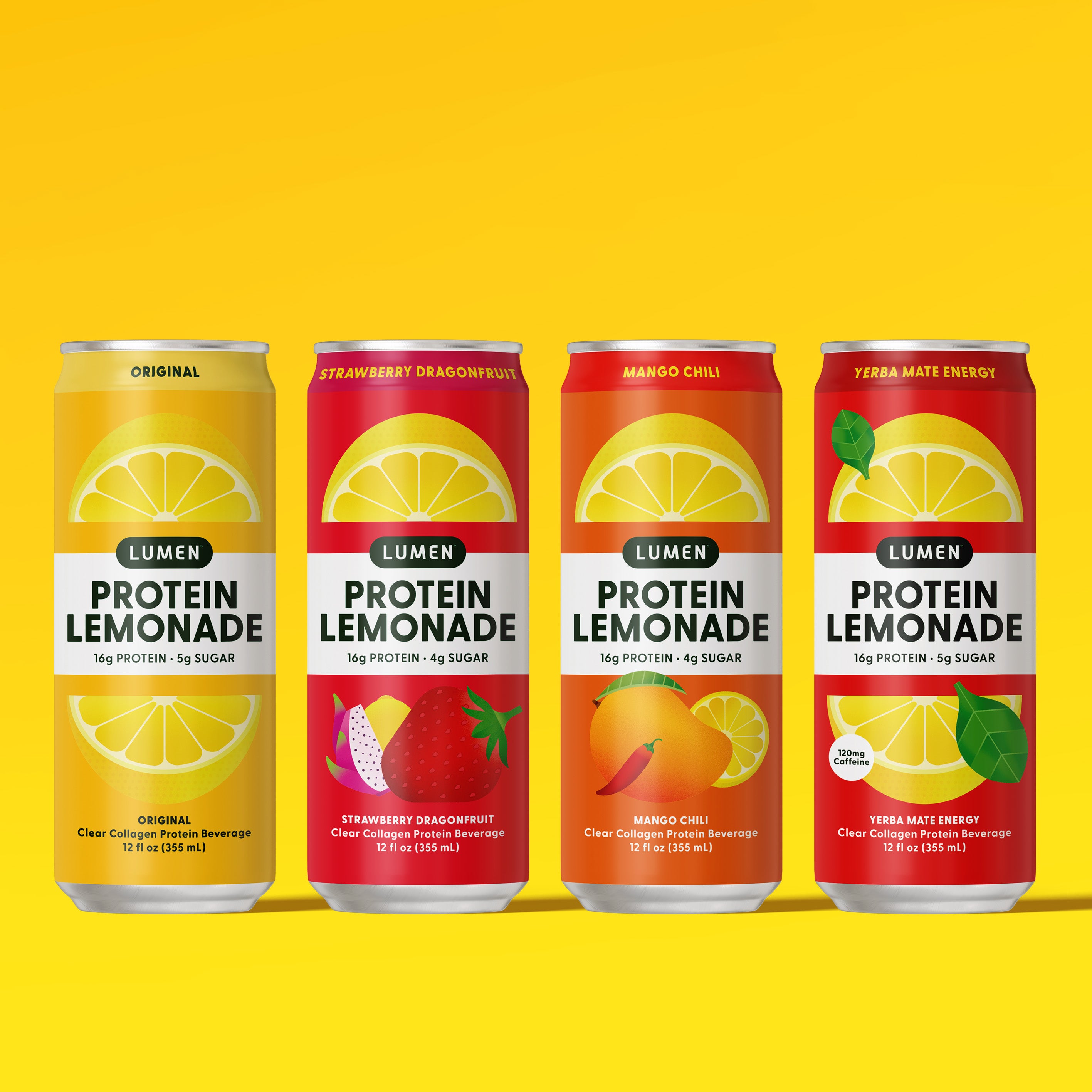 Clear Protein Lemonade Sampler – Lumen