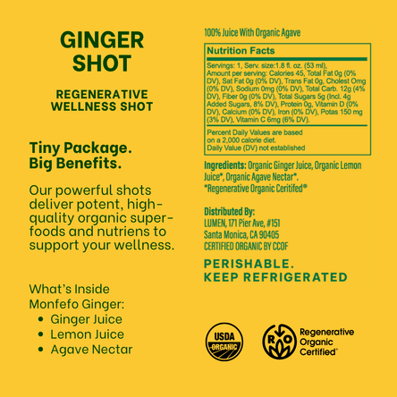 Monfefo Ginger Shot WS