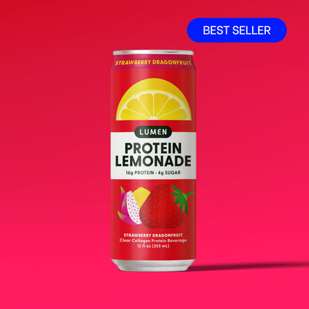 Strawberry Dragon Fruit Protein Lemonade